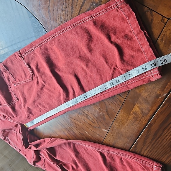 Garage Dani Carpenter Utility Pants In Red Size 7 - Picture 13 of 15